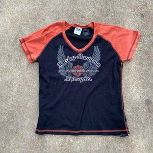 Harley Davidson baby tee